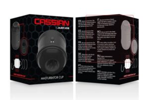 Masturbatore uomo a coppa Cassian doppio foro per pene passante IPX7 Masturbatore uomo a coppa Cassian doppio foro per pene passante IPX7 – vista prodotto 3