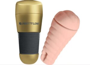 Pretty Love Kitty Vagina Masturbatore Realistico Uomo realistico oro morbido - ErosDom Sexy Shop Pretty Love Kitty Vagina Masturbatore Realistico Uomo realistico oro morbido – vista prodotto 7