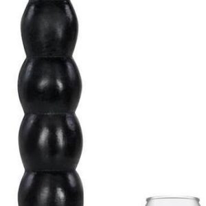 Plug anale XXL 43 cm a sfere 9,5 cm nero 1,3 kg base larga sex toy - ErosDom Sexy Shop Plug anale XXL 43 cm a sfere 9,5 cm nero 1,3 kg base larga sex toy - ErosDom Sexy Shop