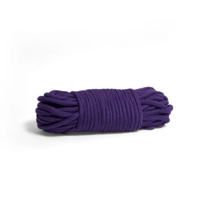 Passion Labs Mystery Corda Bondage Viola 5 m Cotone Shibari BDSM Fetish Rope