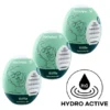 Satisfyer Masturbator Eggs Riffle Set 3 Uova TPE Hydro Active Uomo Verde - ErosDom Sexy Shop Satisfyer Masturbator Eggs Riffle Set 3 Uova TPE Hydro Active Uomo Verde