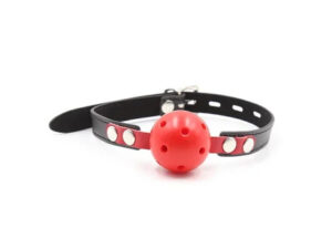 Morso BDSM Fetish Addict Ball Gag rosso traspirante regolabile lucchetto chiave - ErosDom Sexy Shop Morso BDSM Fetish Addict Ball Gag rosso traspirante regolabile lucchetto chiave - ErosDom Sexy Shop