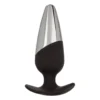 2b6.webp Plug Anale CalExotics Executive 11,5 cm Silicone e Metallo Nero
