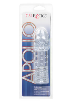Guaina Pene CalExotics Apollo Extender TPR 16 cm Estensione +5 cm - dettaglio prodotto Guaina Pene CalExotics Apollo Extender TPR 16 cm Estensione +5 cm - dettaglio prodotto