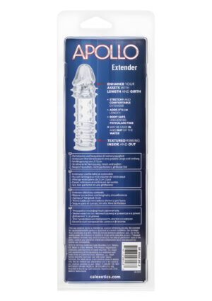 Guaina Pene CalExotics Apollo Extender TPR 16 cm Estensione +5 cm - sex toy Guaina Pene CalExotics Apollo Extender TPR 16 cm Estensione +5 cm - sex toy