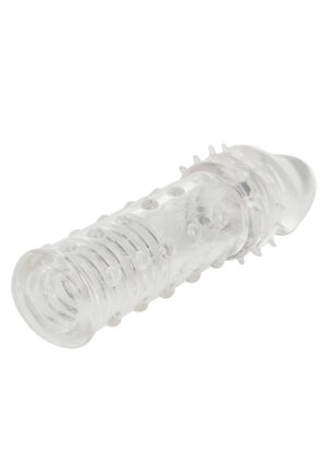 Guaina Pene CalExotics Apollo Extender TPR 16 cm Estensione +5 cm - dettaglio prodotto Guaina Pene CalExotics Apollo Extender TPR 16 cm Estensione +5 cm - dettaglio prodotto