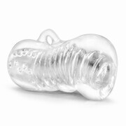 Masturbatore Uomo Blush M for Men Hand Tool Clear in TPE Trasparente con Texture Interne