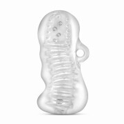 Masturbatore Uomo Blush M for Men Hand Tool Clear in TPE Trasparente con Texture Interne