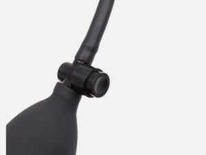 ÖHMAMA plug anale gonfiabile con pompetta ÖHMAMA plug anale gonfiabile nero 15,4 cm con pompetta – dettaglio prodotto