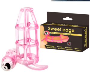 MOON/20 Sweet Cage Gabbia Pene Rosa Flessibile con Vibratore Bullet Removibile – foto 4 Sweet Cage Gabbia Pene Rosa Flessibile con Vibratore Bullet Removibile – immagine prodotto 4