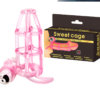 Sweet Cage Gabbia Pene Rosa Flessibile con Vibratore Bullet Removibile – Sex Toy Uomo Sweet Cage Gabbia Pene Rosa Flessibile con Vibratore Bullet Removibile – Sex Toy Uomo