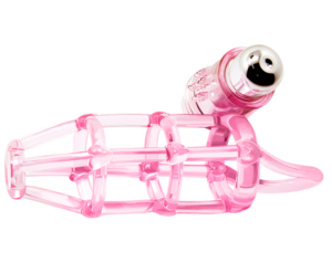 MOON/20 Sweet Cage Gabbia Pene Rosa Flessibile con Vibratore Bullet Removibile – foto 2 Sweet Cage Gabbia Pene Rosa Flessibile con Vibratore Bullet Removibile – immagine prodotto 2