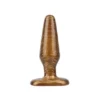Plug Anale Chisa Dark Muscle Stag Kaufmann 13,7 cm Gold con Ventosa