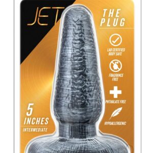 Plug Anale Blush Jet Small Carbon Nero 10 cm Beginner Base Larga