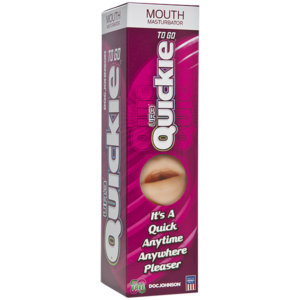 Masturbatore Uomo Doc Johnson UltraSkyn Quickie To Go Mouth Compatto - sex toy