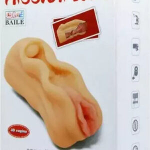 Masturbatore Uomo Baile Temptation Passion Lady 3D Flesh Morbido con Texture Interna, Manuale